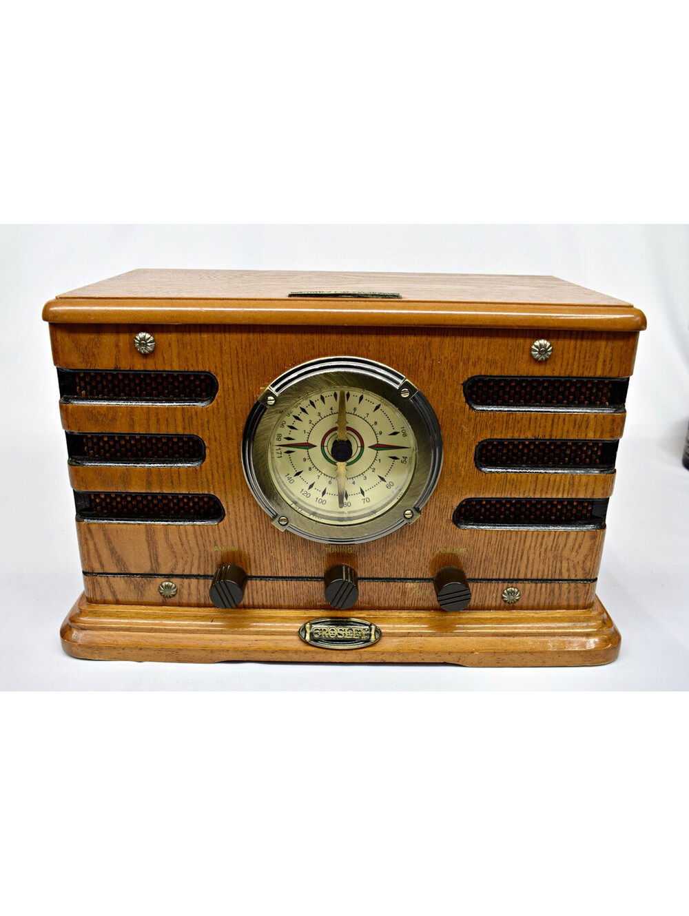 #620 /900 * WORKS * Crosley Metro Limited Edition Wooden Vintage Radio Cassette